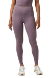 Travismathew Where It Counts Pocket Leggings In Heather Moonscape