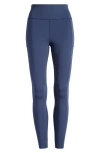 Travismathew Where It Counts Pocket Leggings In Navy Blazer