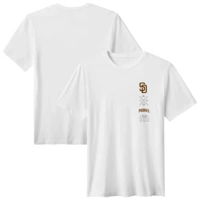 Travismathew White San Diego Padres Sunset Slam 2.0 T-shirt