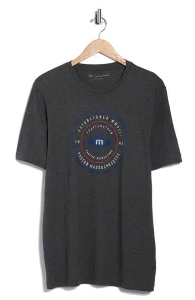 Travismathew Wicked Times Graphic T-shirt In Gray