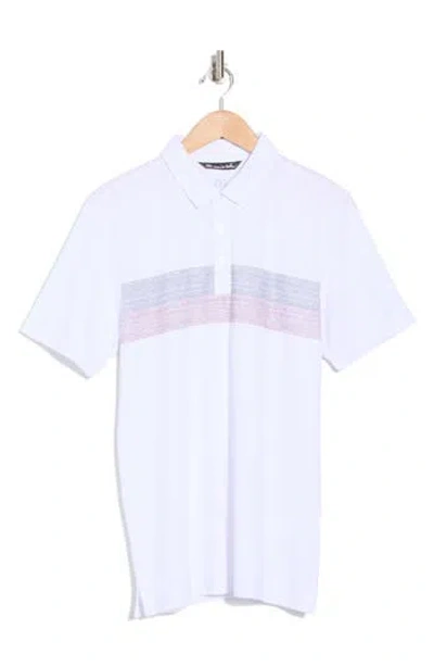 Travismathew Wind Test No Logo Polo In White