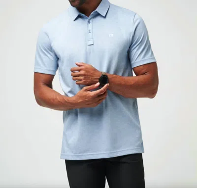 Travismathew Zinna Polo In Light Blue