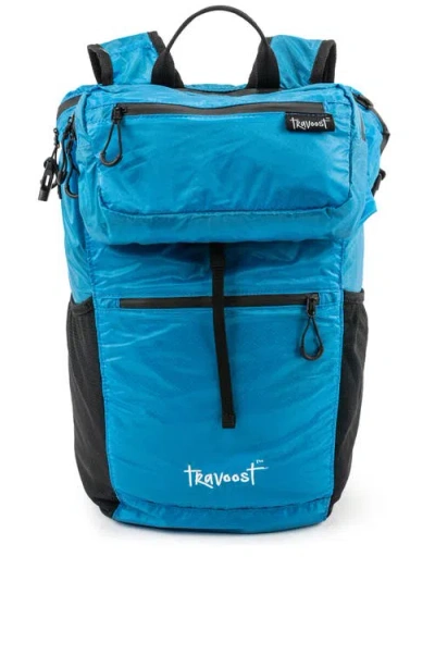Travoost Ultima 22 Collapsible Backpack With Detachable Hip Pack In Blue