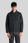 Trc Flap-pocket Overshirt In Blue