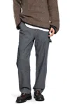 Trc Carpenter Pants In Denim In Gray