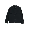 Trc Flap-pocket Overshirt In Blue