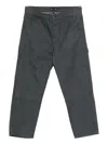 Trc Panelled Pocket Jeans In Green