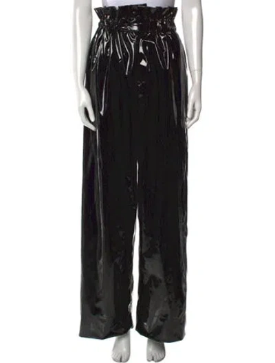 Pre-owned Tre By Natalie Ratabesi Nylon Wide Leg Pants W/ Tags In Black