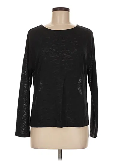 Pre-owned Treasure & Bond 3/4 Sleeve T-shirt In Black