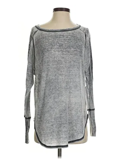 Pre-owned Treasure & Bond 3/4 Sleeve T-shirt In Gray