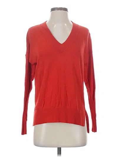Pre-owned Treasure & Bond 3/4 Sleeve T-shirt In Red