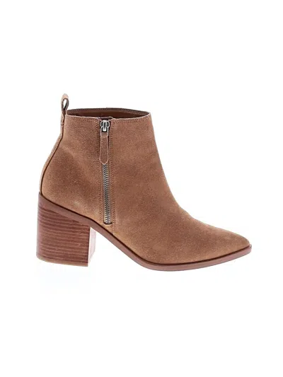 Pre-owned Treasure & Bond Ankle Boots In Brown