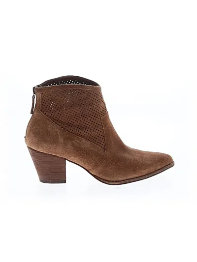 Pre-owned Treasure & Bond Ankle Boots In Brown
