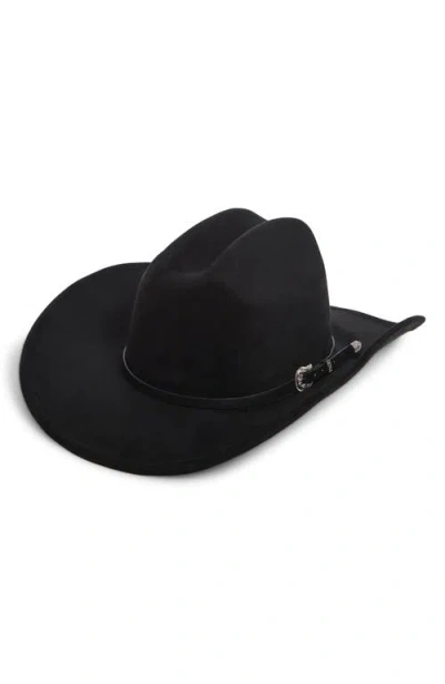 Treasure & Bond Baby Buckle Western Cowboy Hat In Black