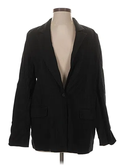 Pre-owned Treasure & Bond Blazer Jacket In Black