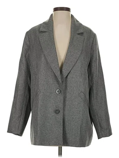 Pre-owned Treasure & Bond Blazer Jacket In Gray