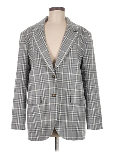 Pre-owned Treasure & Bond Blazer Jacket In Gray