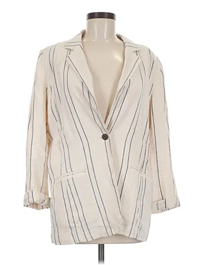 Pre-owned Treasure & Bond Blazer Jacket In Ivory