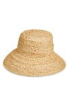 Treasure & Bond Braided Straw Bucket Hat