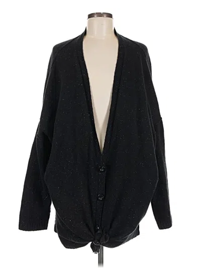 Pre-owned Treasure & Bond Cardigan Sweater In Black
