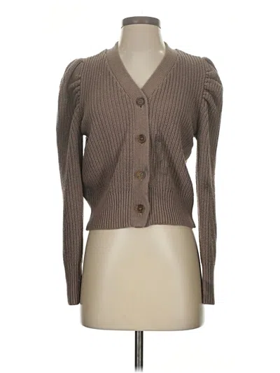 Pre-owned Treasure & Bond Cardigan Sweater In Brown