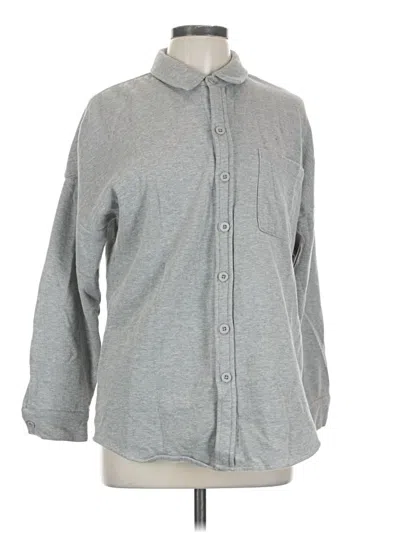 Pre-owned Treasure & Bond Cardigan Sweater In Gray