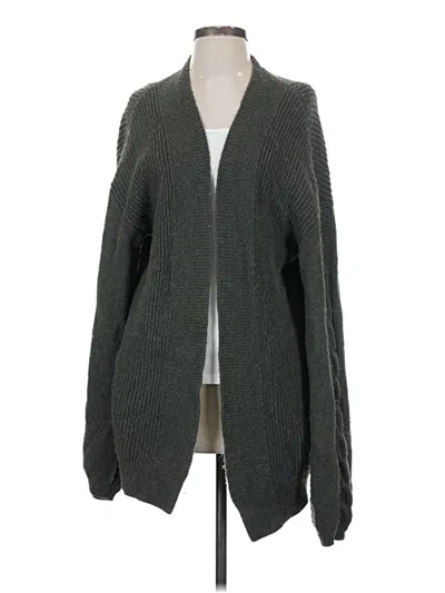 Pre-owned Treasure & Bond Cardigan Sweater In Gray