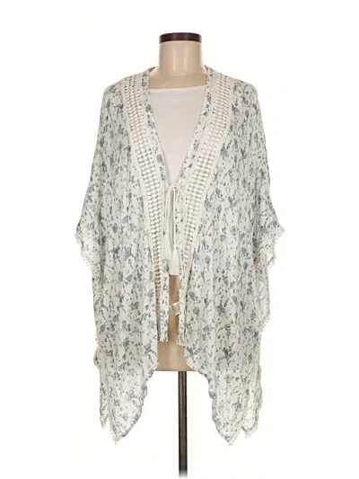 Pre-owned Treasure & Bond Cardigan Sweater In White