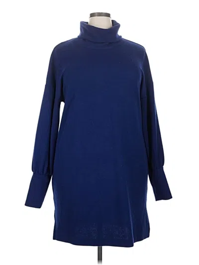 Pre-owned Treasure & Bond Casual Dress In Blue