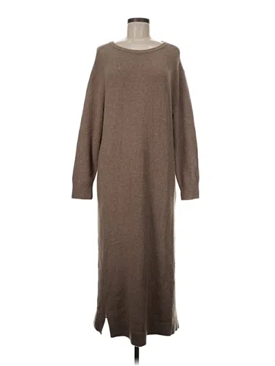 Pre-owned Treasure & Bond Casual Dress In Brown