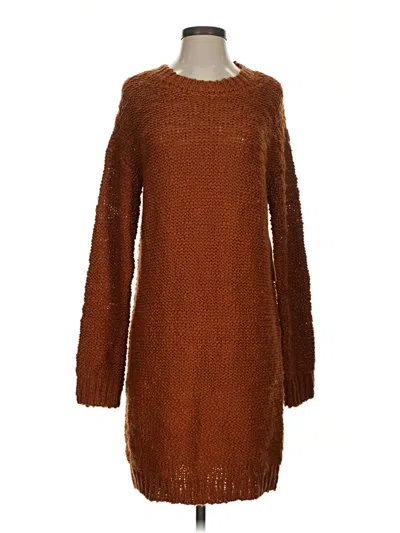 Pre-owned Treasure & Bond Casual Dress In Brown