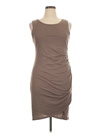 Pre-owned Treasure & Bond Casual Dress In Brown