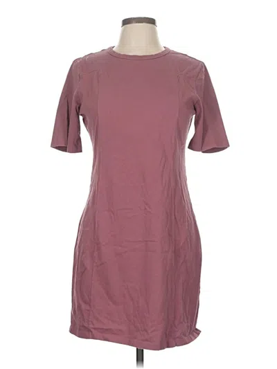 Pre-owned Treasure & Bond Casual Dress In Burgundy