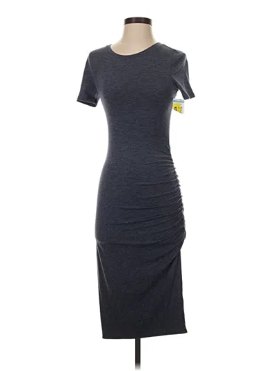 Pre-owned Treasure & Bond Casual Dress In Gray