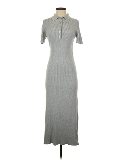 Pre-owned Treasure & Bond Casual Dress In Gray