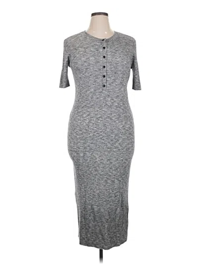 Pre-owned Treasure & Bond Casual Dress In Gray