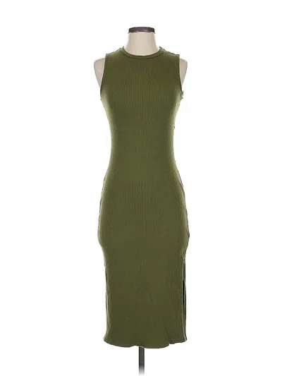 Pre-owned Treasure & Bond Casual Dress In Green