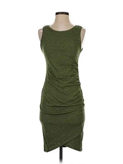 Pre-owned Treasure & Bond Casual Dress In Green