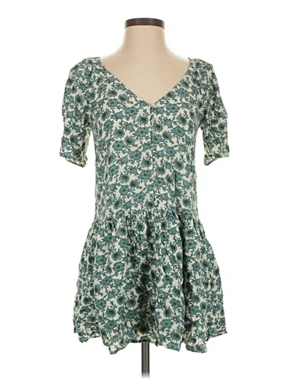 Pre-owned Treasure & Bond Casual Dress In Green