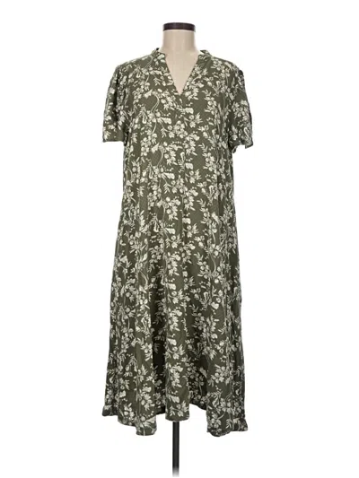 Pre-owned Treasure & Bond Casual Dress In Green