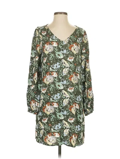 Pre-owned Treasure & Bond Casual Dress In Green