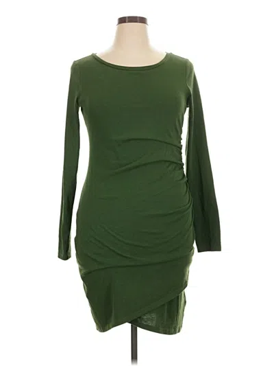 Pre-owned Treasure & Bond Casual Dress In Green