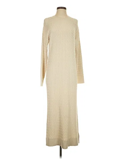 Pre-owned Treasure & Bond Casual Dress In Ivory