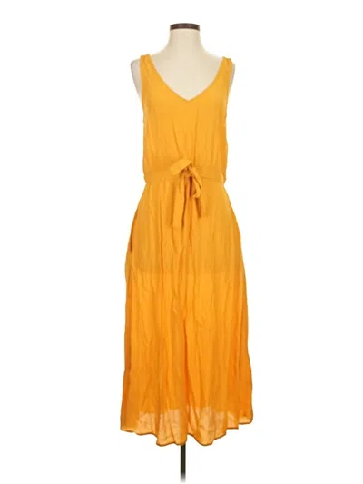 Pre-owned Treasure & Bond Casual Dress In Orange