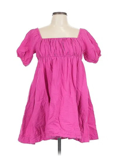 Pre-owned Treasure & Bond Casual Dress In Pink