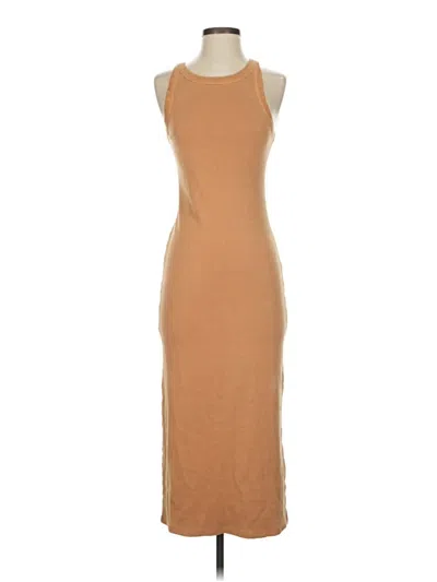 Pre-owned Treasure & Bond Casual Dress In Tan