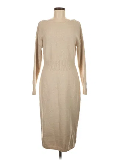 Pre-owned Treasure & Bond Casual Dress In Tan