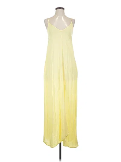 Pre-owned Treasure & Bond Casual Dress In Yellow