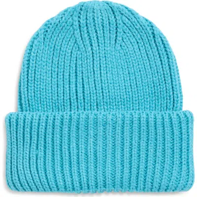 Treasure & Bond Classic Knit Cuffed Beanie In Blue