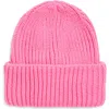 Treasure & Bond Classic Knit Cuffed Beanie In Pink